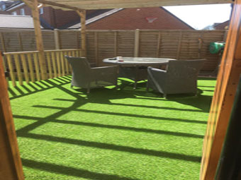 Burbage Decking Install